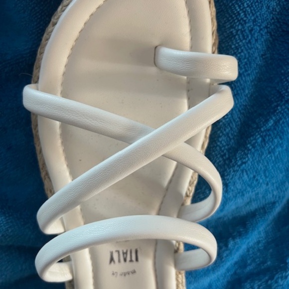 Seychelles Toe-Loop Slide Sandal in white womens 7.5 - Picture 2 of 5